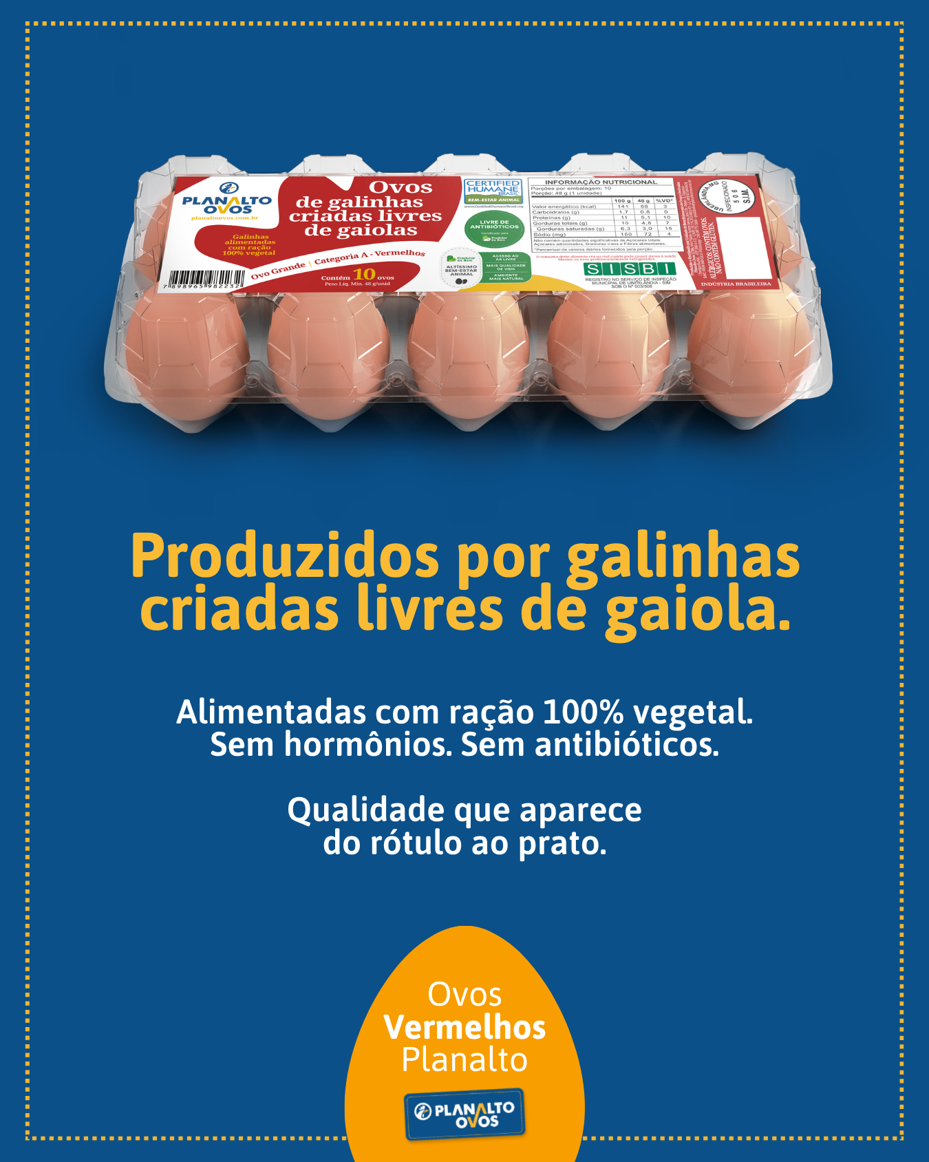Ovos Vermelhos detalhe